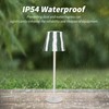 Mr. White Outdoor Waterproof Cordless Wireless Rechargeable Portable Top Touch