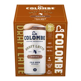 La Colombe, Latte Draft Mocha 4 Count, 36 Fl Oz