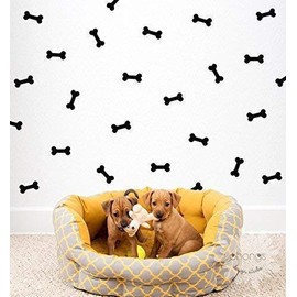 Dog Bone Wall Decal/Bones Sticker/Doggy Decor/Pattern Wall decal/Home Decor/Doggy Space/gift