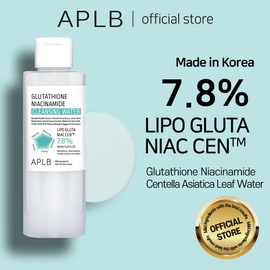 APLB Glutathione Niacinamide Cleansing Water | LIPO GLUTA NIAC CEN™ 7.8% 5.41 FL.OZ/Korean Skincare, Makeup remover for sensitive skin, Deep Hydration, Pore care