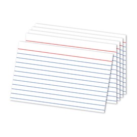 Office Depot® Brand Ruled Index Cards, 4" x 6", White, Pack Of 300