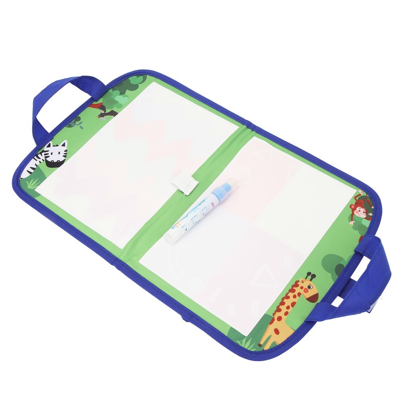 Kids Water Painting Board Portable Handle Reusable Mess Free Educational