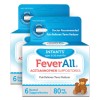 Feverall Infant Fever Reducer Suppositories 80mg for Ages 6 to