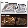 Headlights Headlamp Assembly Faros Conjunto De Faros Compatible with Ford