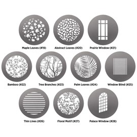 Optical Spot by Lindsay Adler Gobo Pack 2: Natural (Pack of 10)