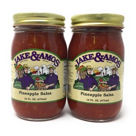 Jake & Amos Pineapple Salsa / 2 - 16 Oz. Jars