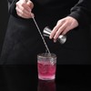 Mixing Bar Spoons,Stainless Steel Cocktail Spoon Long Attractive Spiral Design
