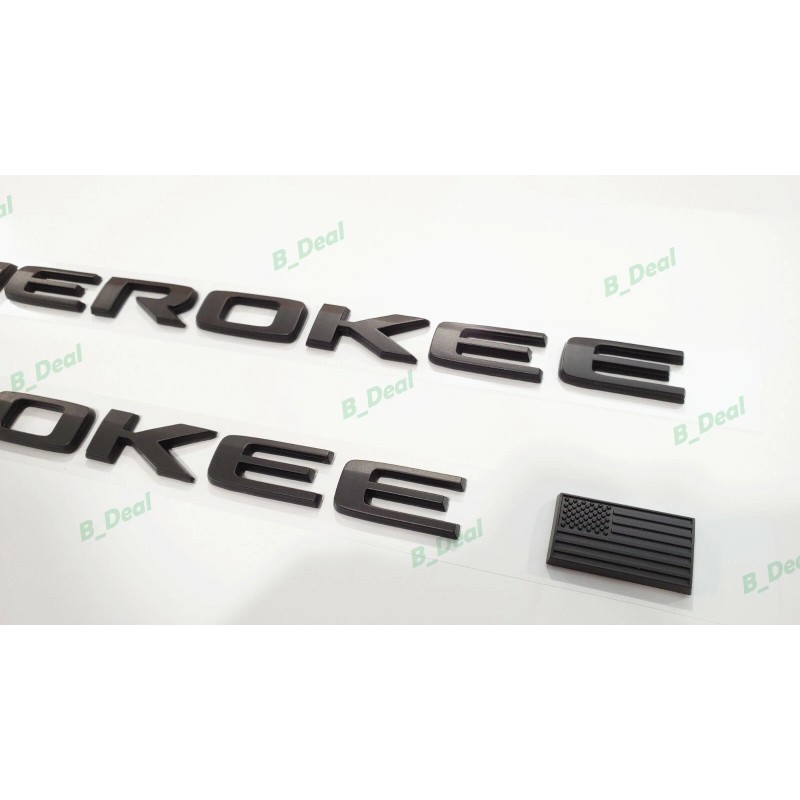 Grand Cherokee 4pcs Matte Black Side Door Rear Limited L