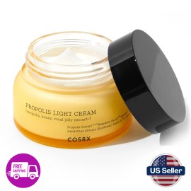 COSRX Full Fit Propolis Light Cream, 2.19 Fl.oz / 65ml, Propolis 64.5%, Hydratin