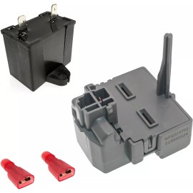 RUIDELI Refrigerator Start Relay And Capacitor Compatible With Multiple Models
