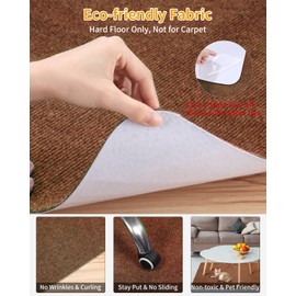 90 x 140 cm, Office Chair Mat, Black, Desk Chair Underlay, Floor Protection Mat, Office Chair, Scratch-Resistant Floor Mat, Chair Mat, Floor Protection Mat for Laminate, Parquet and Hard Floors