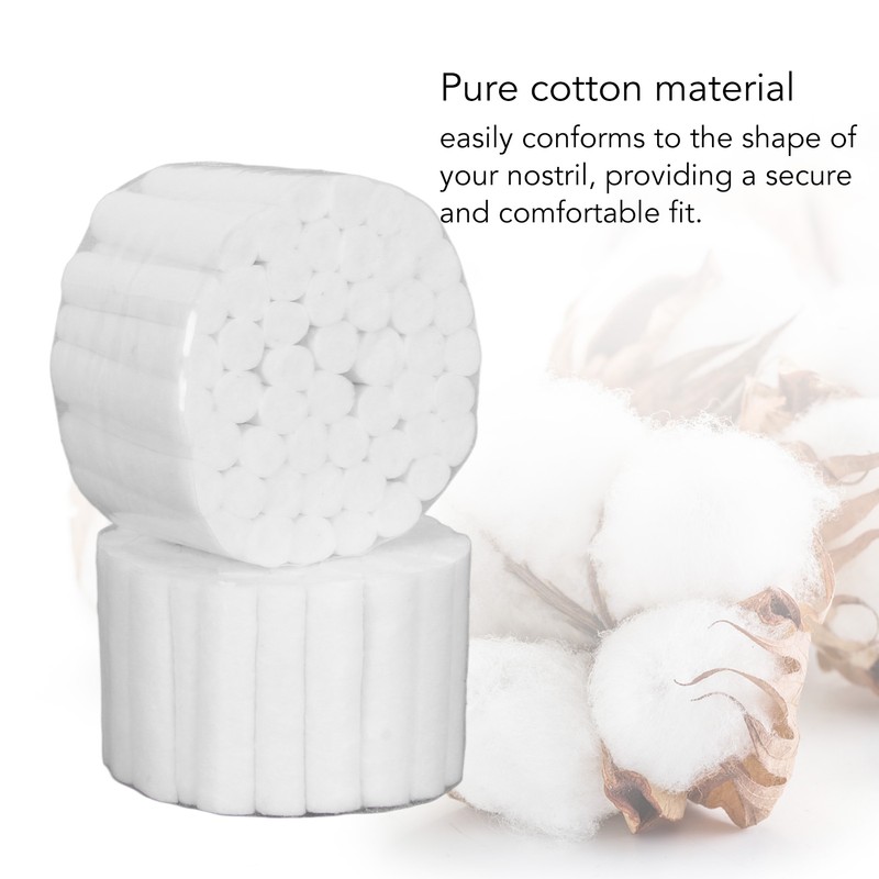 1000Pcs Dental Cotton Rolls Proper Size Highly Absorbent Shape Keep