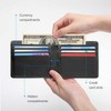 LDU, JoJo's Bizarre Adventure Wallet, Men's, Bifold Leather Coin Purse,