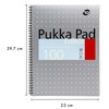 Pukka Editor Pad A4 80gsm Ruled with Margin Perforated 100