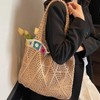 CHIC DIARY Knitted Bag Women's Boho Beach Bag Large Summer