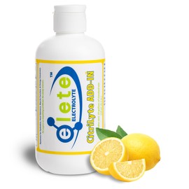 Elete Citrilyte Add-in elete CitriLyte Electrolyte Add-in Hydration Drops | Sodium, Magnesium, Potassium | Slight Lemon Flavor, All Natural | Leg and Muscle Cramp Relief | Transform Any Drink into a Sports Drink, 8.3 oz