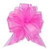 sxvblly 6 PCS Large Pull Bows 6 Inch Pink Bows