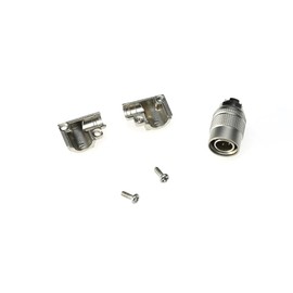 Alvins Hirose 4 Pin Male HR10A-7P-4P Rotatable Right Angle Circular Connector for Sony Venice, Sound Devices 688 644 633 MixPre-10 ii, Zoom F4 F8 F8N Recorder