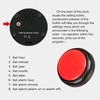 Talking Alarm Clock with Volume Control Rotation button-PRESS big button
