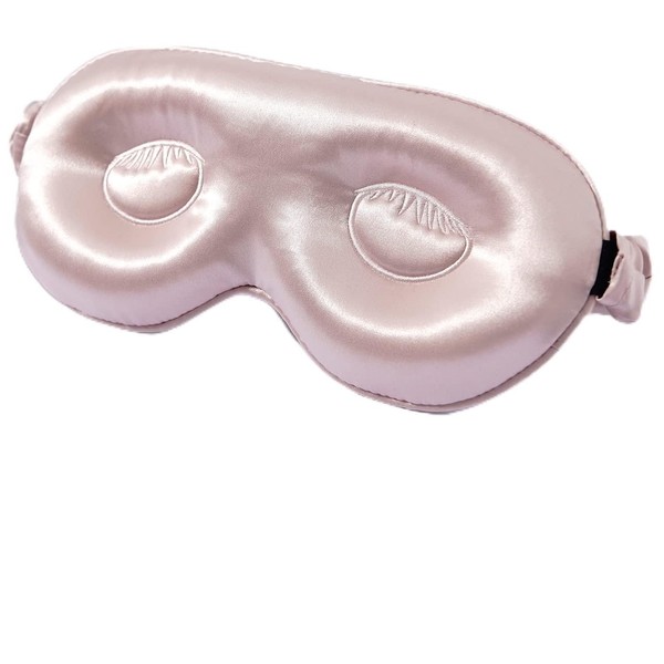 ZIMASILK Adjustable Silk Contour Sleep Mask, 100% 22 Momme Mulberry