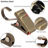 BIHRTC 25 Pack Mini Curtain Clips Curtain Hangers Clips Rod