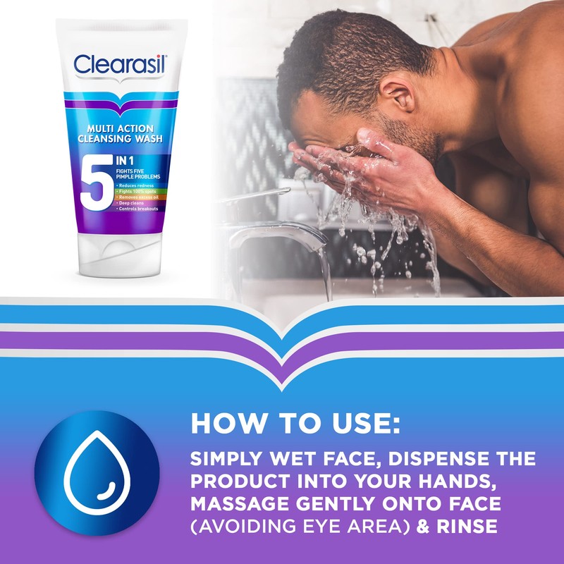 Clearasil Ultra 5 in 1 Face Wash (Pack of 3