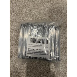 Swiss Safe Emergency Mylar Thermal Blankets Premium 52inch X 82inch (10 Pk.)