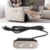 Electric Recliner Controller Zinc Alloy 2 Button 5 Pin Electric