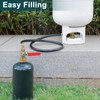 GASPRO 1 lb Propane Tank Refill Adapter Kit, 3 ft