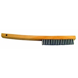 Bon Tool 84-165 Wire Brush - Econo Curved Handle - 14" No Scraper