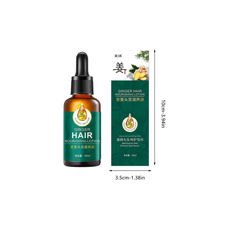 Serum Tratamiento Capilar De Jengibre Zhenxiu Nutriente