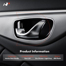 A-Premium Rear Left Driver Side Interior Door Handle