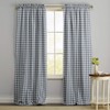 BrylaneHome Achim Home Décor Buffalo Check Rod-Pocket Panel - 42"