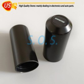 Unbranded 2pcs Mic Battery Cap Cup Cover Screw ON For SHURE PG58 Wireless Microphones