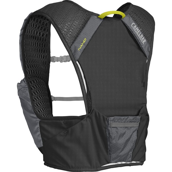CAMELBAK Nano Vest 34oz Graphite/Sulphur Spring Running West - 001 Black/Grey, M