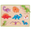 Bigjigs Toys Chunky Lift Out Puzzle - Dinosaurs