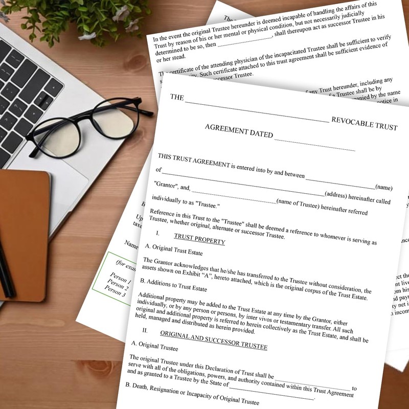 PlanNow Revocable Living Trust Kit for Individuals -Do It Yourself