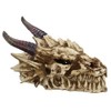 Ancient Fossil Stryker Dragon Head Incense Burner Statue Figurine Sculpture