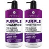 BELLISSO Set de Champú y Acondicionador Morado para Cabello Rubio