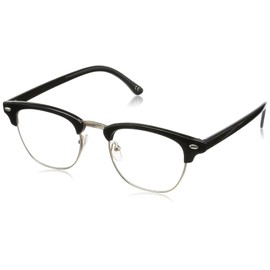 Fashion Glass 6518 Men's Sunglasses, black (smoke)