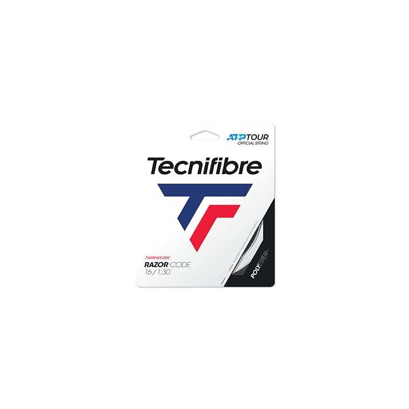 Tecnifibre Razorcode Tennis String 1.30 White - 12m Set