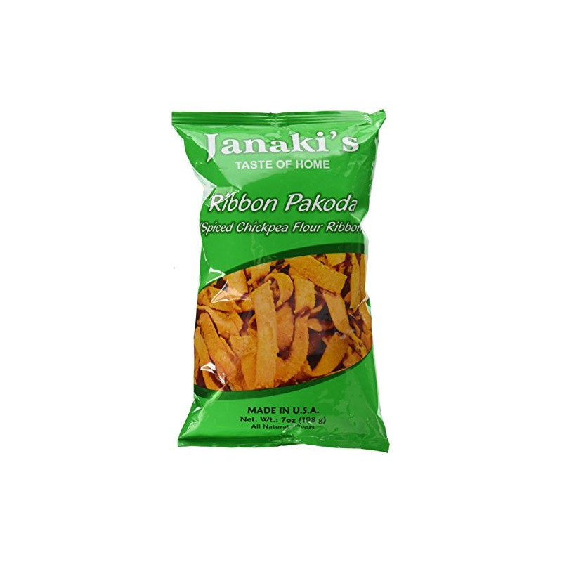 Great Bazaar Janaki's Ribbon Pakoda, 7 Ounce