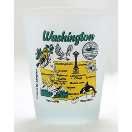 Washington State US States Series Collection Shot Glass