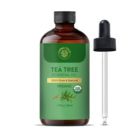 Carno Calm Organic Tea Tree Essential Oil | 100% Pure & Natural | For Skin and hair | Ideal for Men and women | 1.7 fl. Oz