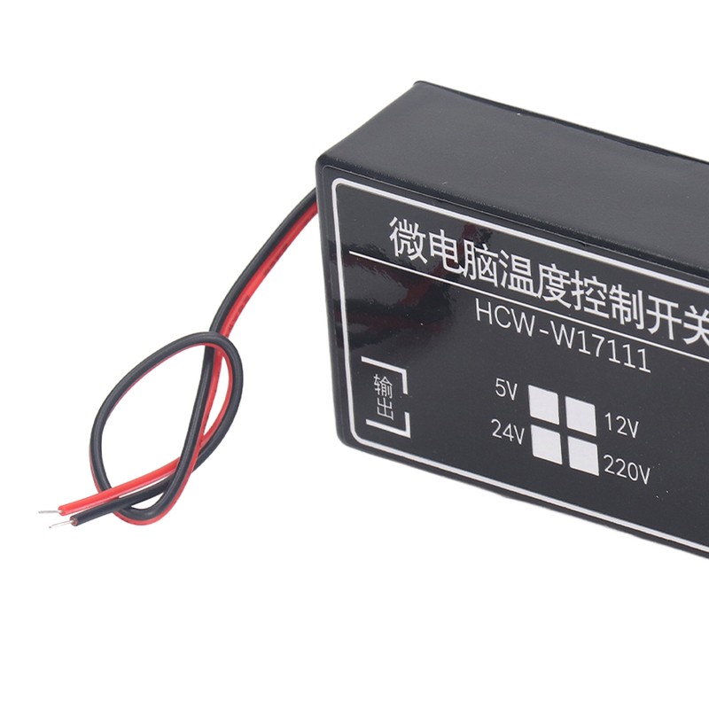 Temperature Controller 12V Microcomputer Digital Thermostat Adjustable Command Type High