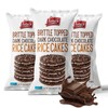 LIEBERS Thin Chocolate Rice Cakes, Kosher Certified Dairy and Dairy