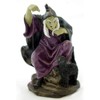 GeKi Trend Small Witch with Black Cat Fantasy Magic Gothic