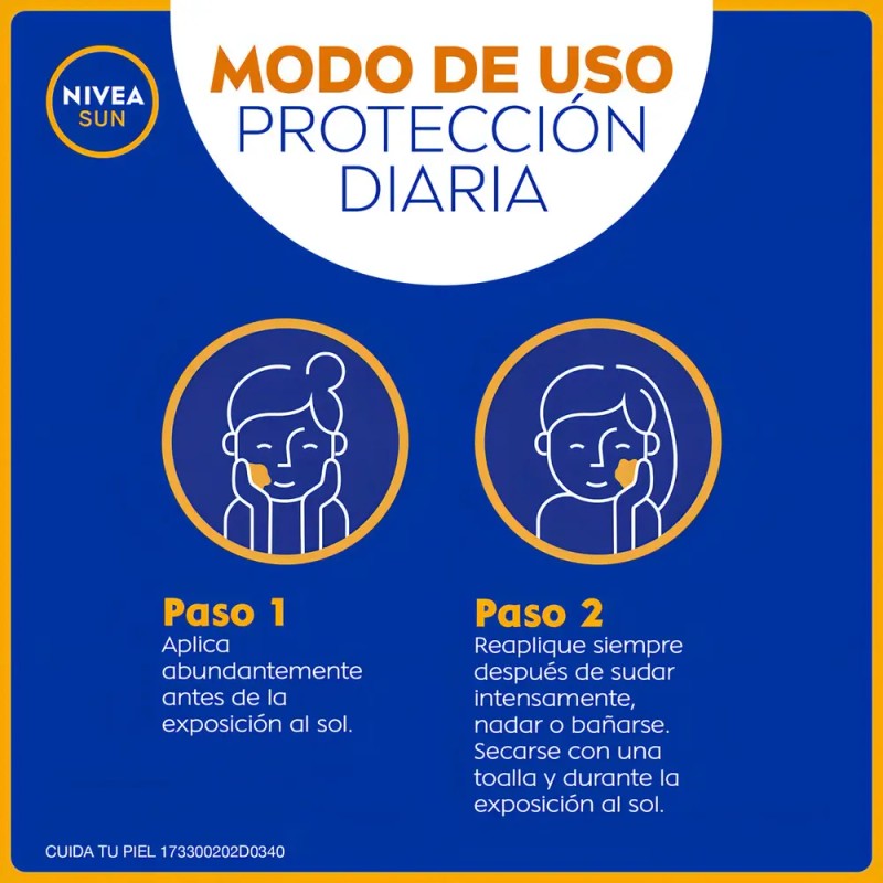 2 Pack - Protector Solar Nivea Sun Control Brillo Mate