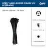 Hper® Cable ties, pack of 100.