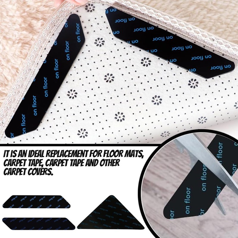 GXGM 24 Non-Slip Mats for Carpet, Non-Slip Underlay, Carpet Stopper,